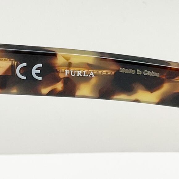 Furla by De Rigo Full Rim Cat Eye Sunglasses in Black - Picture 7 of 7